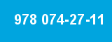 978 074-27-11
